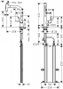 Фото смеситель для кухонной мойки hansgrohe talis select 73868000