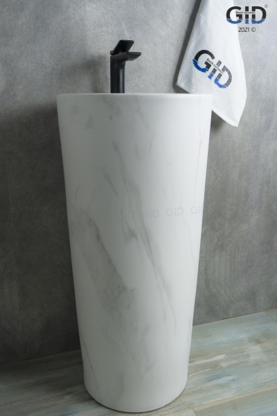 Фото раковина напольная gid nb131ws 40 см