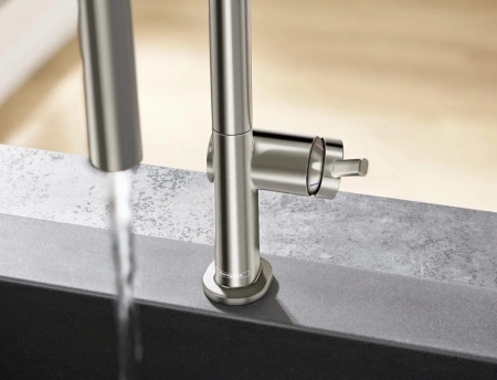 Фото смеситель для кухонной мойки hansgrohe talis classic 72800800