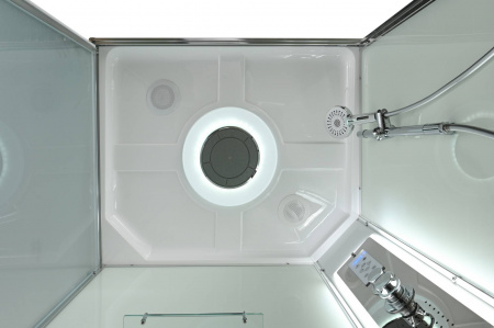 Фото душевая кабина avacan k2080led 80x80 см