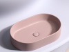 Фото раковина накладная ceramicanova element 60.8 см, цвет: розовый cn6048mp