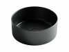 Раковина накладная Ceramicanova Element 35.8 см, цвет: черный CN6032MB