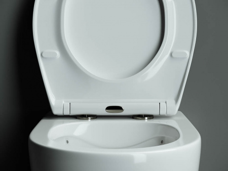 Фото унитаз подвесной, безободковый ceramicanova peal cn8001