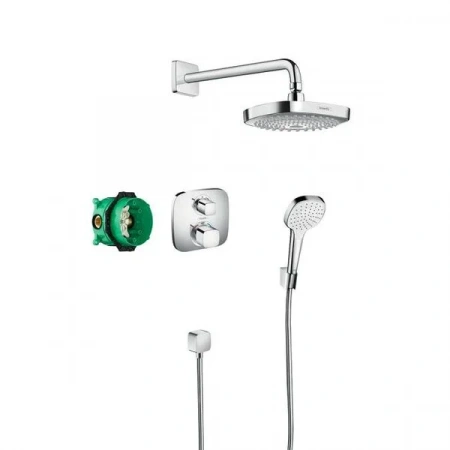 Фото душевая стойка hansgrohe croma select e 27294000