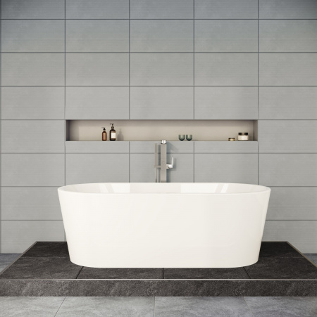 Фото акриловая ванна vitra geo 170x80 см 65370006000