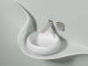 Фото раковина накладная ceramicanova element 36 см, цвет: белый cn6050