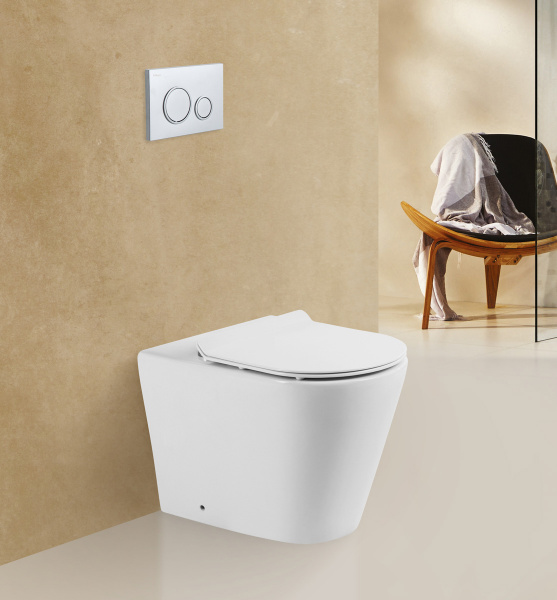 Фото унитаз приставной belbagno flay-r bb1003cbr