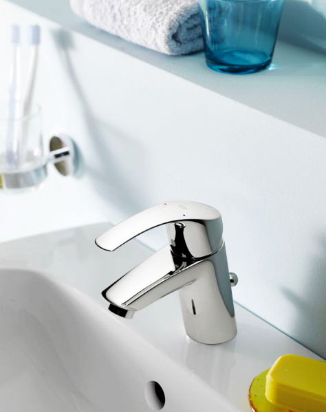 Фото смеситель для раковины grohe eurosmart new 32467002