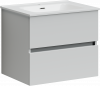 Фото тумба под раковину sancos urban 60 см, цвет: белый ur60w