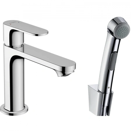 Фото смеситель для раковины hansgrohe rebris s 72215000