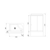 Фото душевая кабина royal bath bp rb8100bp5-wc-ch-r 100x80 см