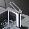 Фото смеситель для раковины black&white uk9901c