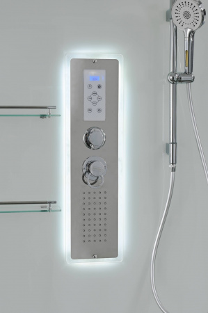 Фото душевая кабина avacan v2080led 80x80 см