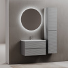 Фото тумба под раковину sancos folk 80 см, цвет: ergraut soft fl80es