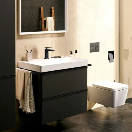 Фото смеситель для раковины hansgrohe tecturis e 73014670