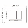 Фото унитаз с инсталляцией abber bequem ac1131tc-ac0105-ac0120