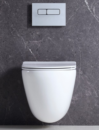 Фото унитаз подвесной belbagno amanda bb051chr (с сиденьем)