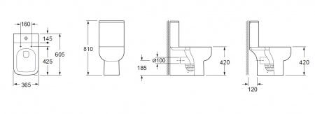 Фото унитаз напольный belbagno aurora bb8604cpr/sc