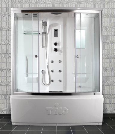 Фото душевая кабина timo lux t-7750 new 150x90 см
