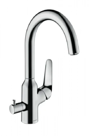 Фото смеситель для кухонной мойки hansgrohe focus 71803000