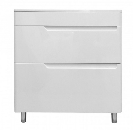 Фото тумба с раковиной эстет kare luxe 80 см фр-00005719