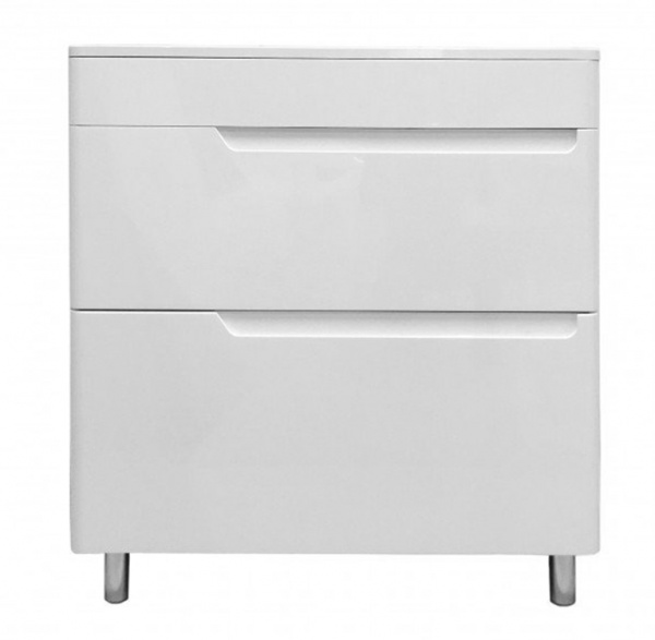 Фото тумба с раковиной эстет kare luxe 80 см фр-00005719