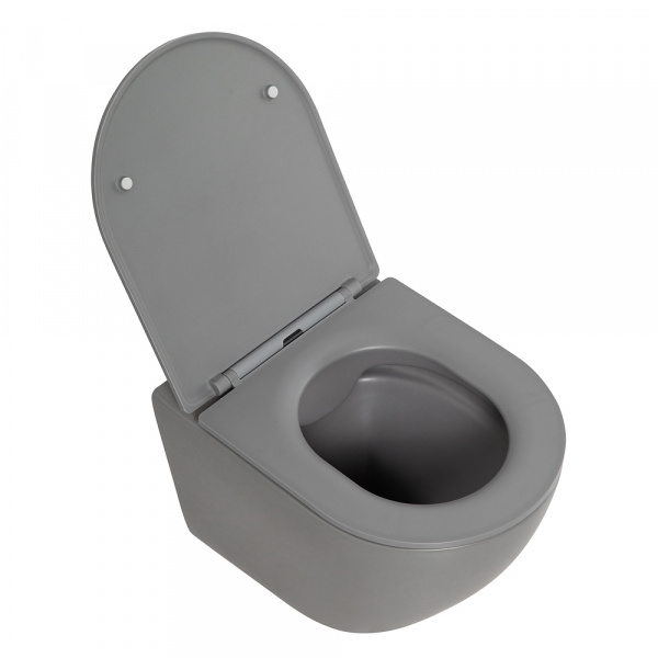 Фото унитаз подвесной belbagno colorato bb062chr-gr