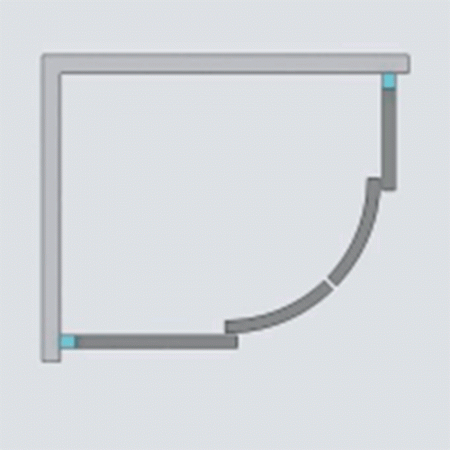 Фото душевое ограждение radaway premium plus e 120x90 см 30483-01-05n