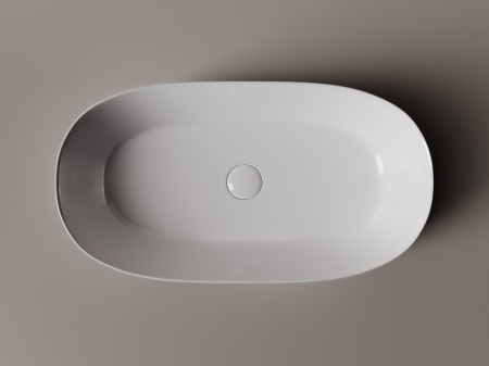 Фото раковина накладная ceramicanova element 67.5 см, цвет: белый cn5022