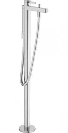Фото напольный смеситель для ванны hansgrohe finoris 76445000