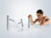 Фото смеситель для раковины hansgrohe talis select s 72042000
