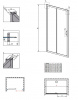 Фото душевая дверь radaway premium plus dwj 100 см 33303-01-06n