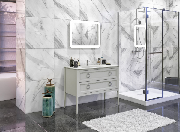 Фото тумба под раковину bagno piu vintage 120 см, цвет: глянцевый лак vn-1-122