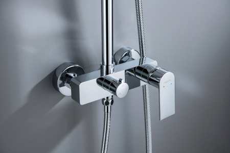 Фото душевая стойка акватек лира aq2465cr цвет: хром