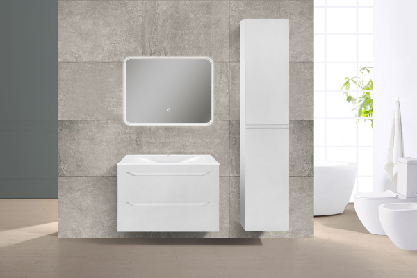 Фото тумба под раковину vincea fine 80 см vmc-2f800gw