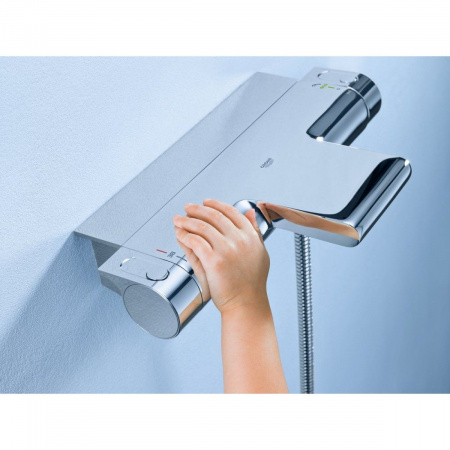 Фото термостатический смеситель для ванны grohe grohtherm 2000 34464001