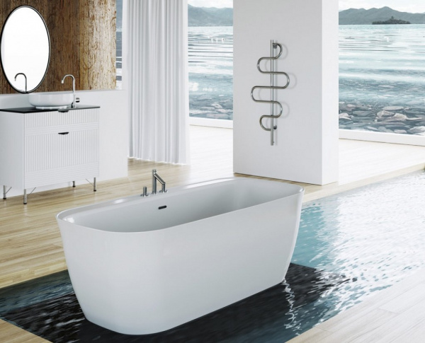 Фото акриловая ванна belbagno bb303 160x80 см