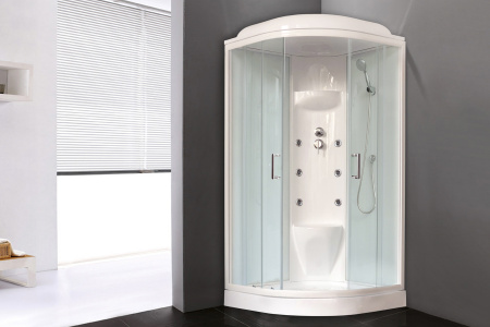 Фото душевая кабина royal bath rb 100x100 см rb100hk7-wt