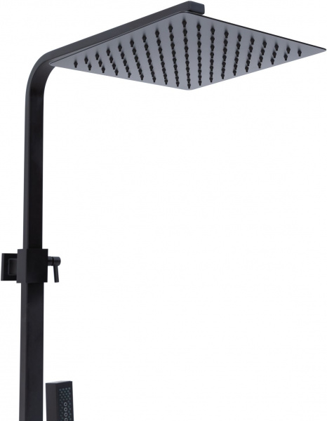 Фото душевая стойка allen brau infinity 5.21029-31 черный матовый