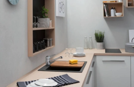Фото смеситель для кухонной мойки hansgrohe focus 71808000