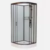 Душевая кабина Frank F409 М Black 90x90 см 20043