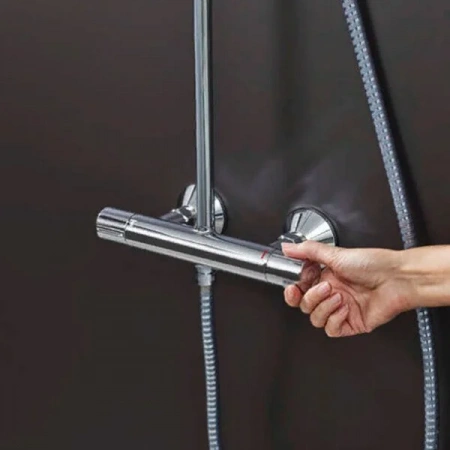 Фото душевая стойка hansgrohe vernis blend 26276000