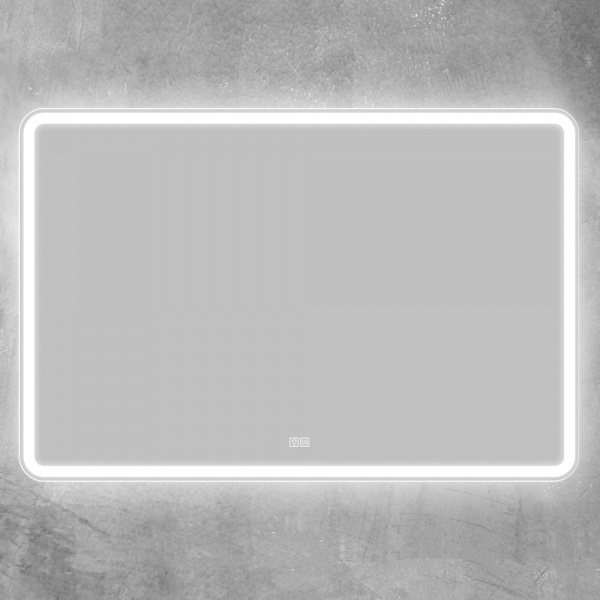 Фото зеркало с подсветкой belbagno marino 110 см spc-mar-1100-800-led-tch-warm