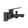 Фото смесители для ванны vitra minimax square a4352036exp цвет черный