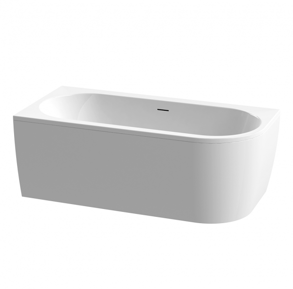 Фото акриловая ванна cezares slim corner 179x79 см l