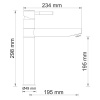 Фото смеситель для кухни wasserkraft main 4107