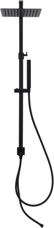 Фото душевая стойка allen brau infinity 5.21031-31 черный матовый