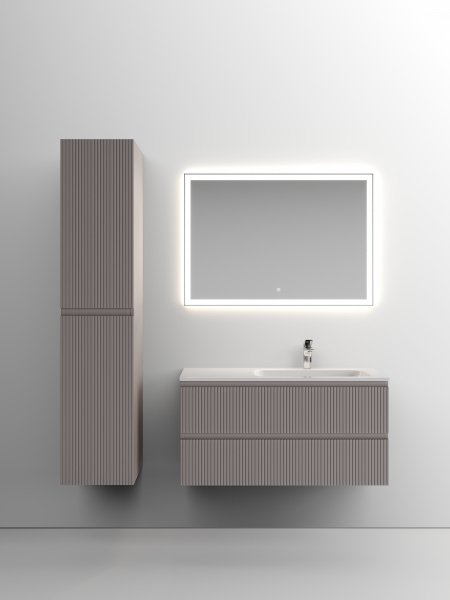 Фото тумба под раковину sancos snob t 100 см, цвет: doha soft snt100rsm