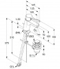 Фото смеситель для раковины kludi pure&easy 372840565