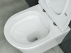 Фото унитаз подвесной, безободковый ceramicanova forma cn3011